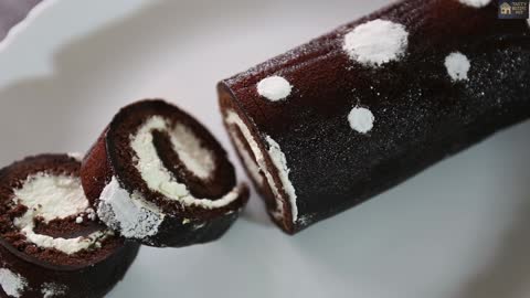 Swiss Roll cake Recipe! 5-minute Easy & tasty Swiss Roll
