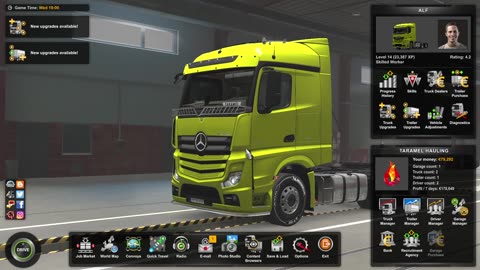 Euro Truck Simulator 2 Nice - Tarragona run