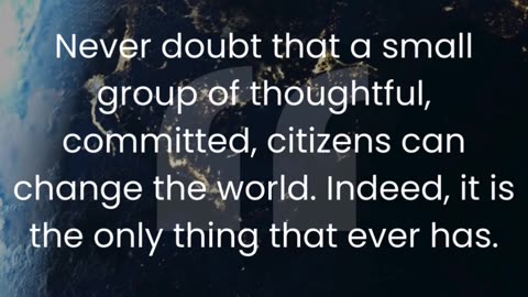 Explore the incredible potential of a small group of passionate individuals to make a lasting impact