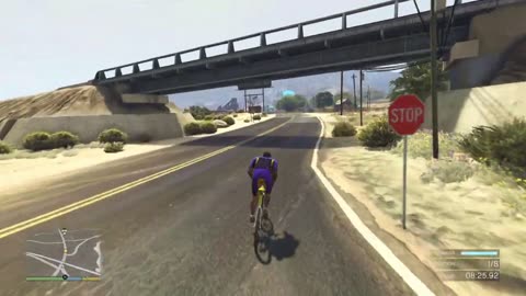 GTA V - Franklin Wins Mandatory Triathlon Part 3 For 100% Story Mode Completion Grand Theft Auto 5