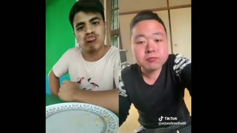 Funny Food Challange On TikTok Who will win INDIA Vs CHINA Be Me Stick