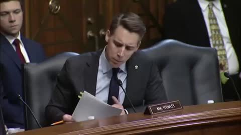Senator Josh Hawley Questions Anti-Second Amendment Judicial Nominee