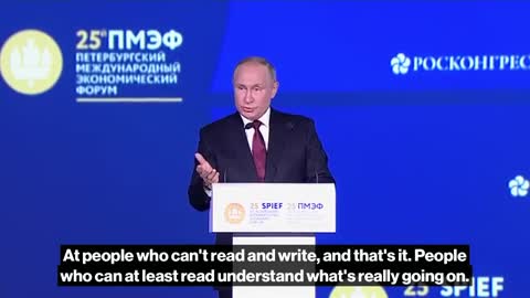 Putin Speaks on Russian Activity