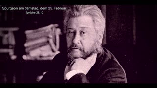 Spurgeon am Samstag, dem 25. Februar