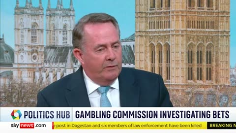 Former defence secretary Liam Fox pressed on Tory election gambling - Election 2024 Sky News