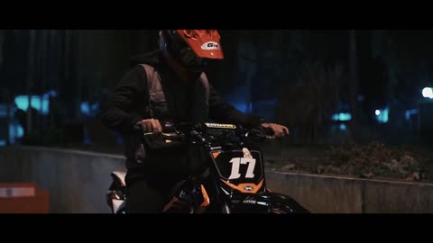 Cinematic Night Lift videotape Kawasaki KLX. Check This eschewal!