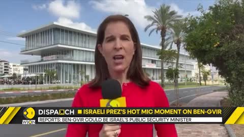 Israel President's hot mic moment on Ben-Gvir