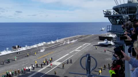 USS Abraham Lincoln Tiger cruise 2020