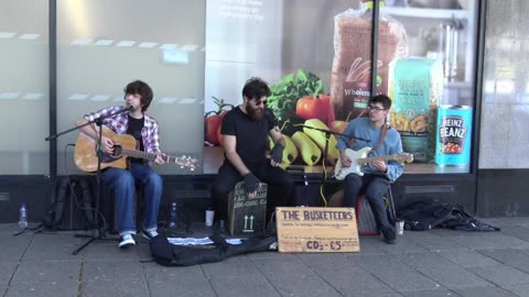 Busketeer Band Busking in the Ocean City 19th October 2018. 7.