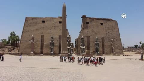 The greatest religious centre in ancient Egypt Luxor Temple