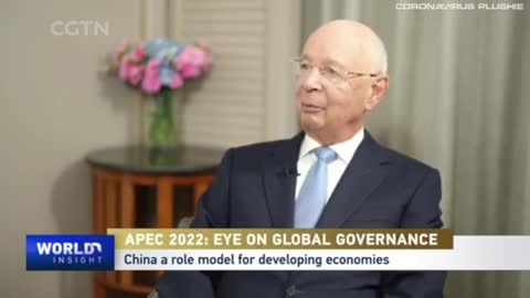 Klaus Schwab Really Believe China Is A "Role Model" For Other Countries