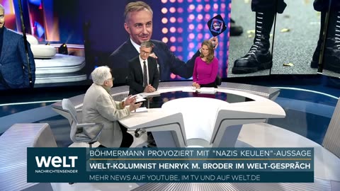 "NAZIS KEULEN": Henryk M. Broder zu Böhmermann-Spruch "Mit beiden Händen in die Kloake gegriffen!"