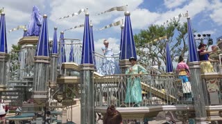 Disney Princess Cavalcade POV Full Parade Disney World Magic Kingdom