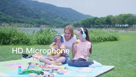 KLYLOP Kids Headphones with Microphone