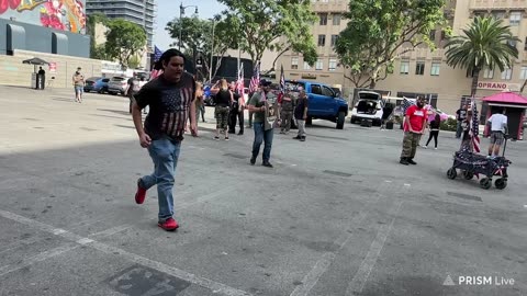 Live - W.A.R Hero’s Rally and March - Hollywood CA