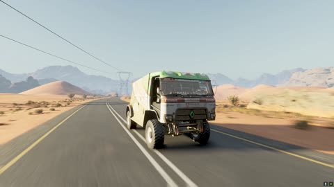 Dakar Desert Rally Truck Race8
