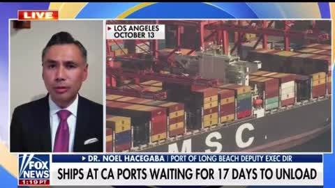 Supply Chain Crisis: California ports RECORD 17-day log jam for container ships