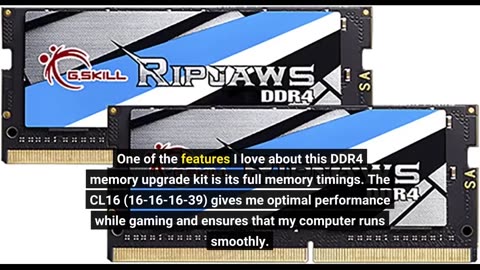 G.Skill RipJaws SO-DIMM Series 32GB (2 x 16GB)-Overview