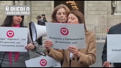 8m| Las mujeres protestan contra las políticas feministas del Gobierno de coalición de España
