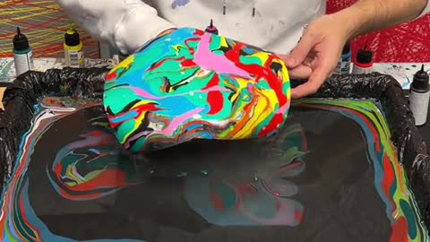 for this awesome water marbling paint!