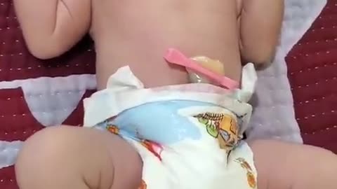 Newly born baby crying loudly.. it's good for baby