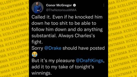 Charles Oliveira & Conor McGregor react to Drake LOSING $400K BET on Gaethje