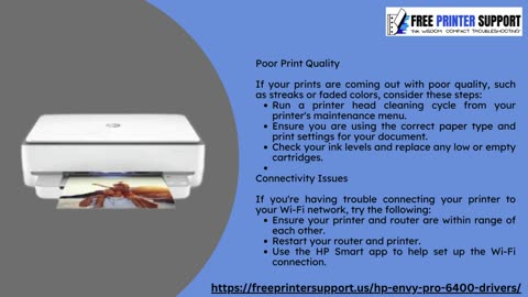 HP ENVY Pro 6400 All-in-One Printer Driver Download