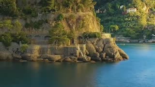 Early morning boat rides in Portofino 🥰☀️