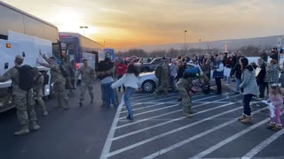 HOLIDAY SEASON: Emotional Reunion Of US Soldiers With Loved Ones As They Come Home For Xmas