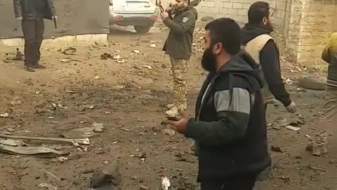 A car bomb #exploded in #Jindires district in the occupied city of #Afrin