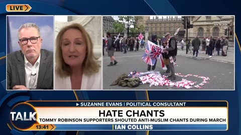 “Sections Of Society Don’t Like Displays Of Patriotism!” Tommy Robinson Leads Central London Protest