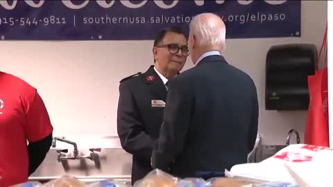 WATCH: Joe confuses the Secret Service with the SALVATION ARMY