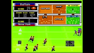 Madden92 (Sega Genesis) Buffalo vs New York Part2