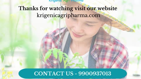 The Rise of Agri Farming Pharma with Krigenic Agri Pharma