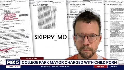 Patrick Wojahn the Democrat Maryland Mayor arrested On 56 child pornography charges