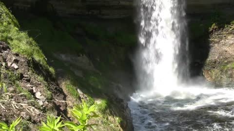 High Waterfalls - Water Sounds to Relax - Sounds for Yoga - Background Healing Sounds - White Noise