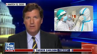 Fox News host Tucker Carlson reacts to report that the Energy Department has concluded COVID-19 most likely came from a Chinese lab