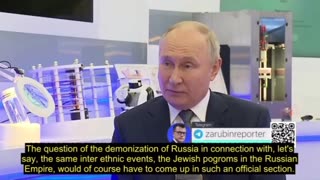 Putin had a Conversation with Tucker Carlson after the Interview - Blinken & Jewish Pogroms