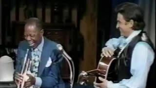 Johnny Cash with Tennessee Ernie Ford - First Edition - Louis Armstrong = Johnny Cash Show 1970