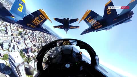 This Blue Angels Cockpit Video is Terrifying and Amazing