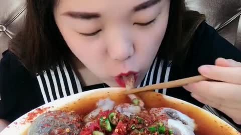 ASMR eating Spicy Seafood 🔥🔥🔥