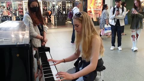 The Most Insane Interstellar Cover On A Public Piano