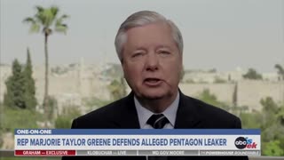 Sen. Lindsey Graham Rips Republican Rep For Defending Pentagon Documents Leaker