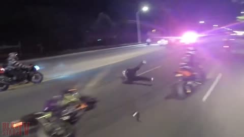 Bikers VS Cops Motorcycle Police Chase FAIL Compilation Cop WINS Bikes RUNNING From The COPS