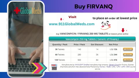 Buy FIRVANQ - Reputable Online Pharmacy