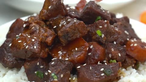 How to Make Delicious Slow Cooker Beef Teriyaki at Home! 🍽️ | #Homemade #TeriyakiRecipe