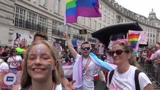 London Gay LGBTQIA+ Pride England 6th July 2019 2