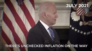Biden administration Inflation Lies Timeline: Don't let them memory hole what these clowns said