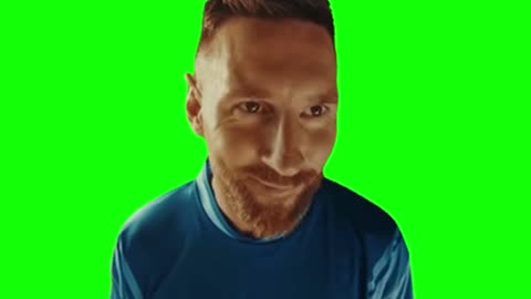 Messi meme green screen