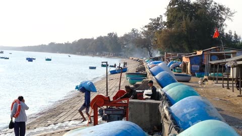 Binh Thuan fishing village